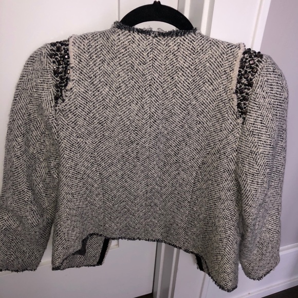 Embellished wool blazer - Picture 2 of 2